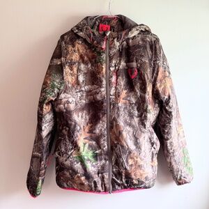 Huntshield Realtree Puffer Down Alternative Hunting Camouflage Jacket size M